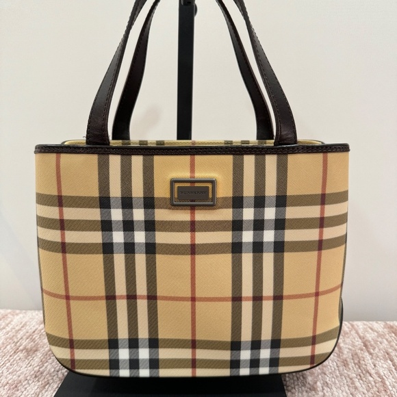 Burberry Handbags - Burberry London Nova Check Vintage Handbag